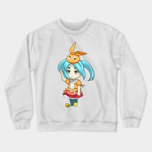 ononoki yotsugi Crewneck Sweatshirt